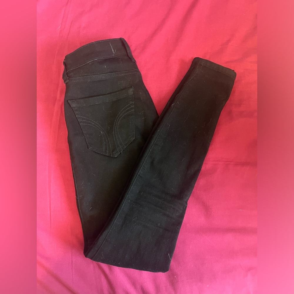 Hollister Black Skinny Jeans